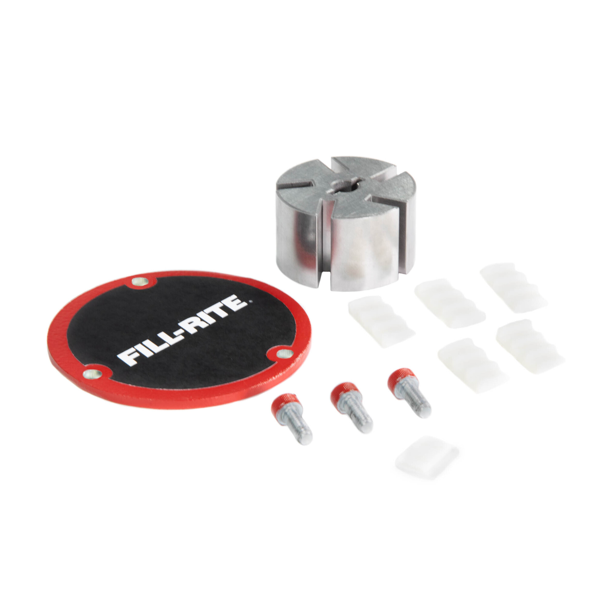 Fill-Rite FR8 Rotor Kit - Includes Rotor, Vanes, Wood Key, Rotor Cover, Seal, Bolts, Model# KITFR8RG